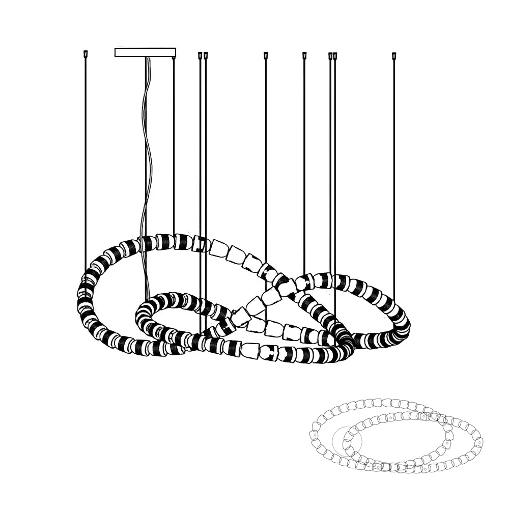 Gabriel Chrome Chandelier - Image 79