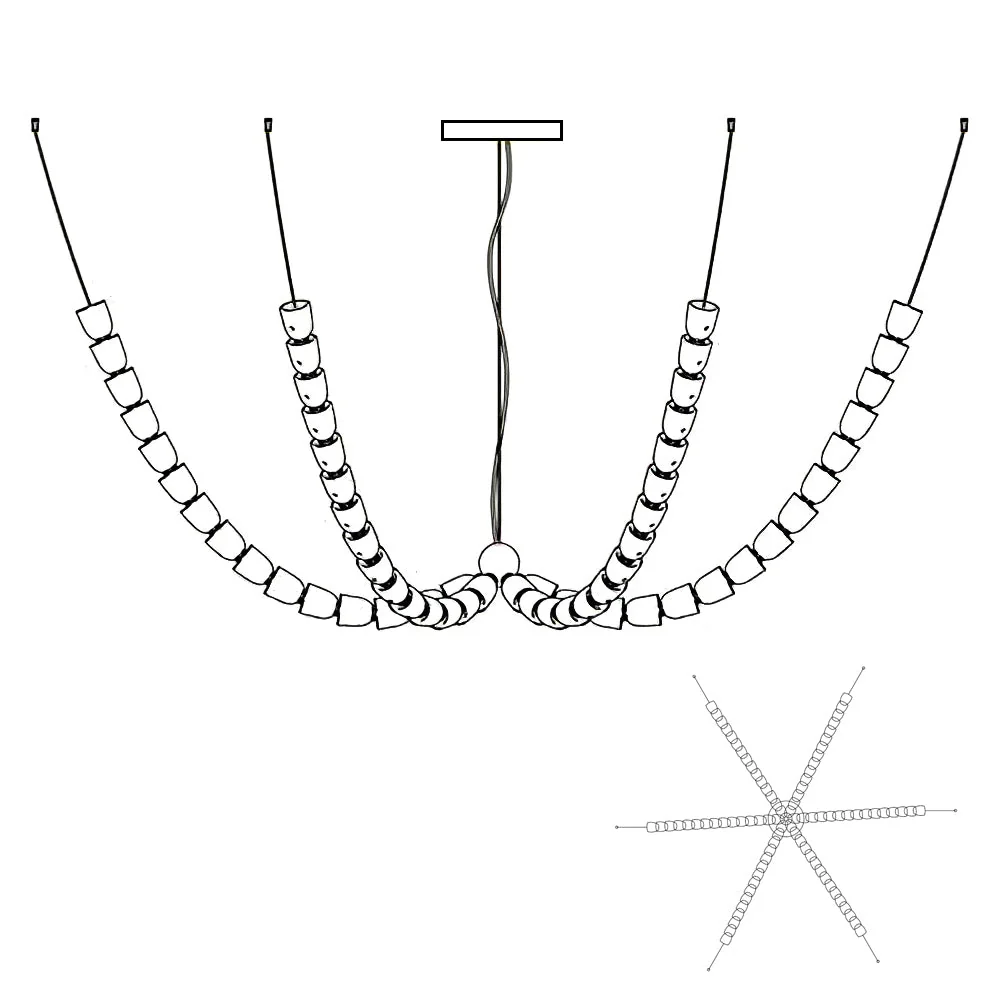 Gabriel Chrome Chandelier - Image 80