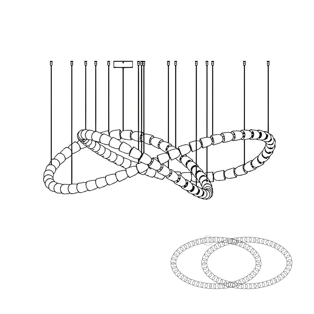 Gabriel Chrome Chandelier - Image 91