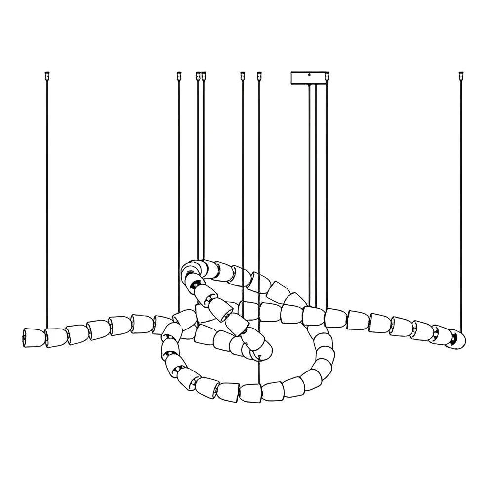 Gabriel Chrome Chandelier - Image 99