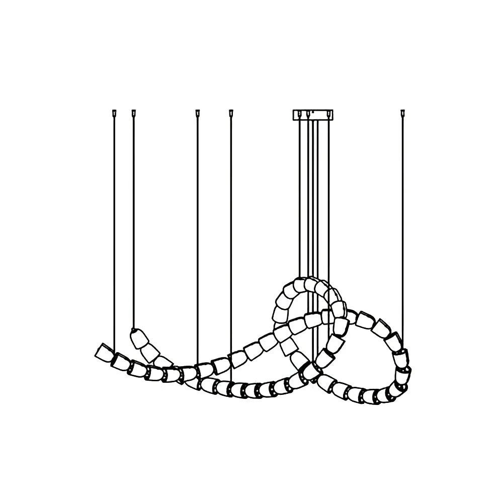 Gabriel Gold Chandelier - Image 101