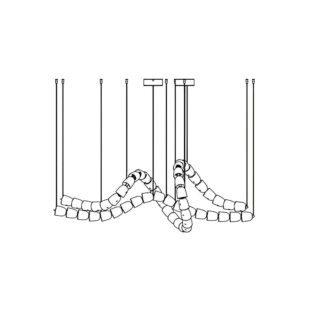 Gabriel Gold Chandelier - Image 48