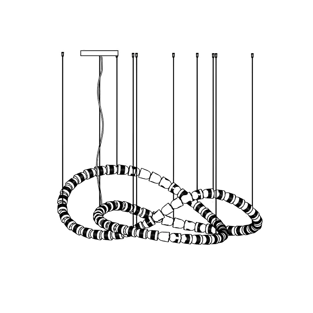 Gabriel Gold Chandelier - Image 65
