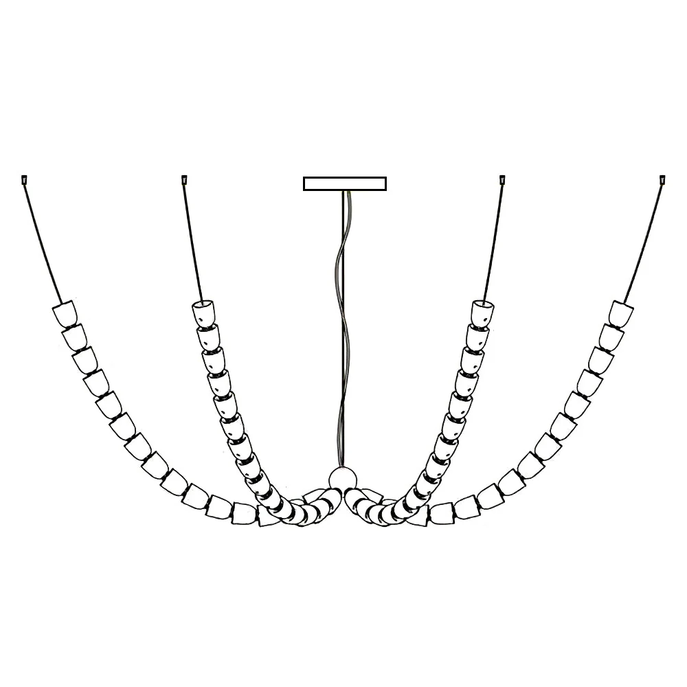 Gabriel Gold Chandelier - Image 66