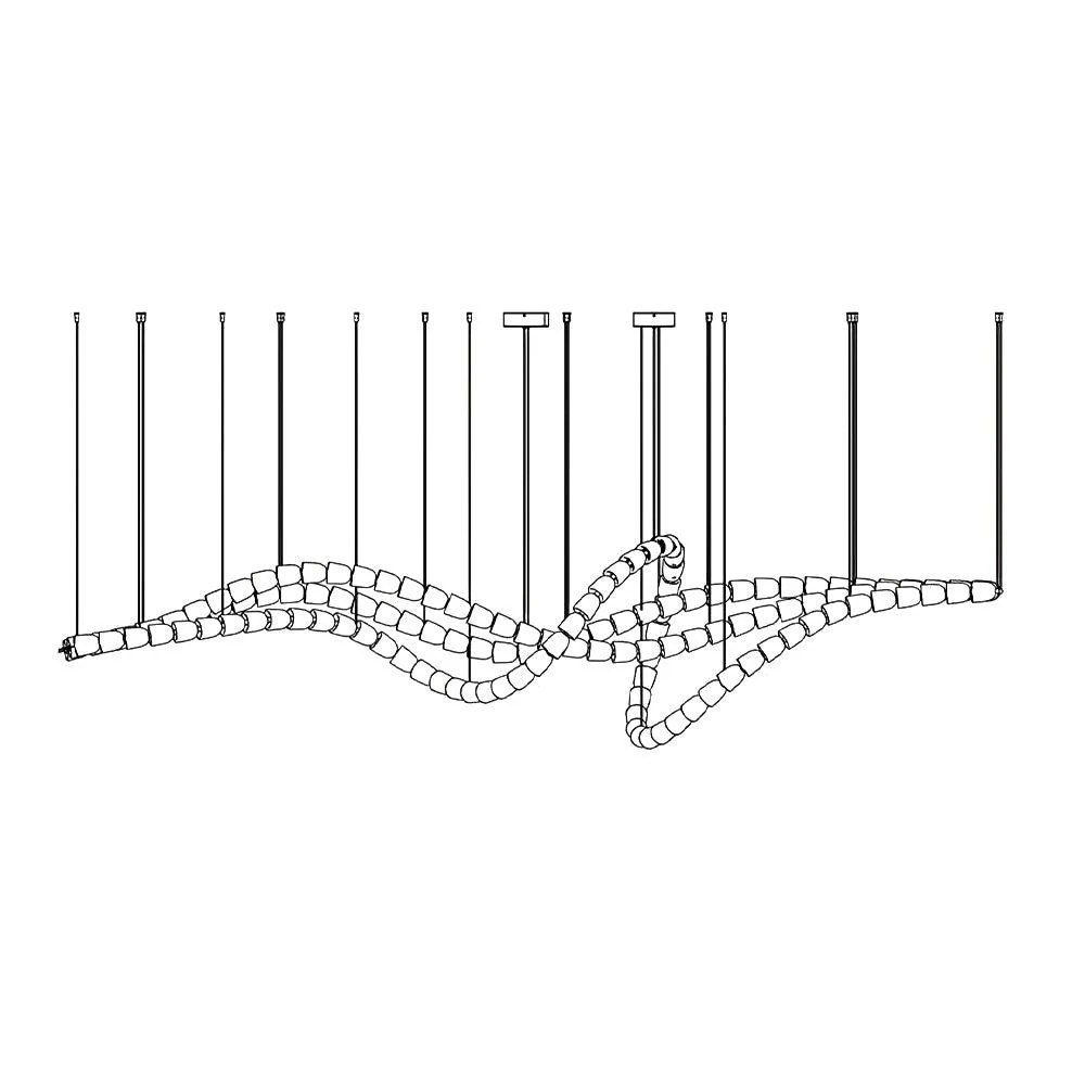 Gabriel Gold Chandelier - Image 90