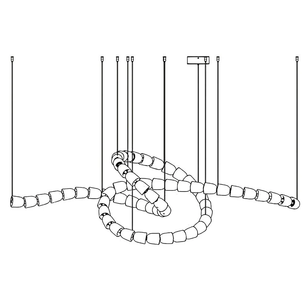 Gabriel Gold Chandelier - Image 93