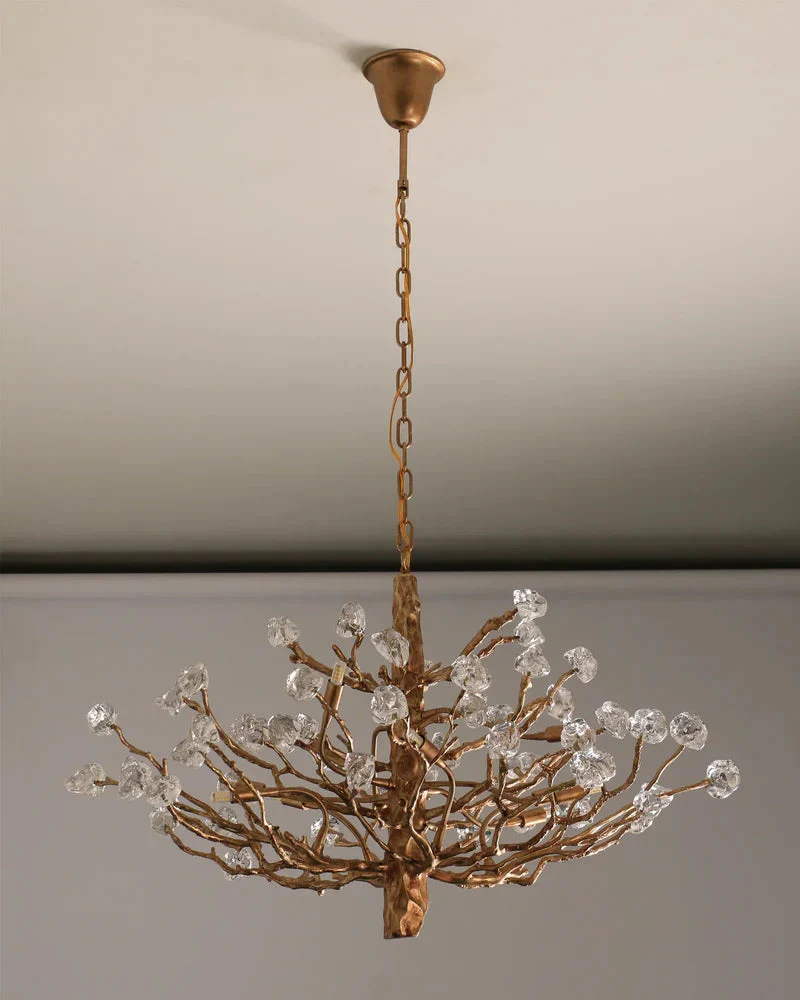 Gemstone Branch Chandelier with Artistic Design for Bedroom or Living Room - Image 8