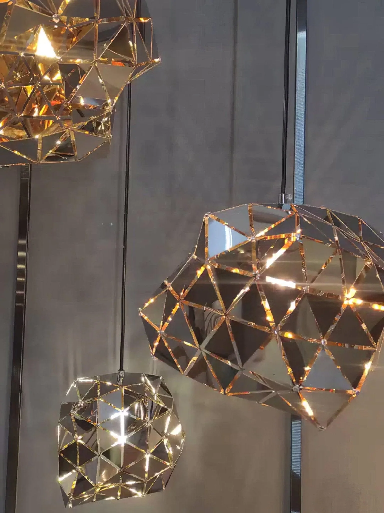 Geometric Panel Pendant Lamp - Image 11