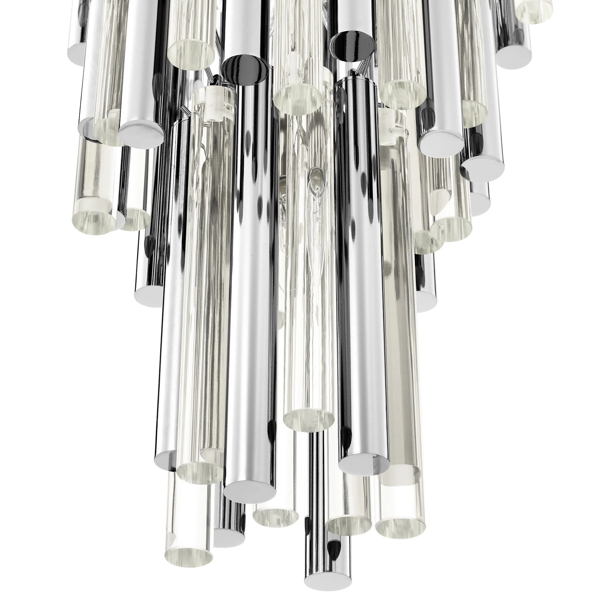 Gigi Modern Glass Chandelier [S/L] - [Gold/Nickel] - Image 11