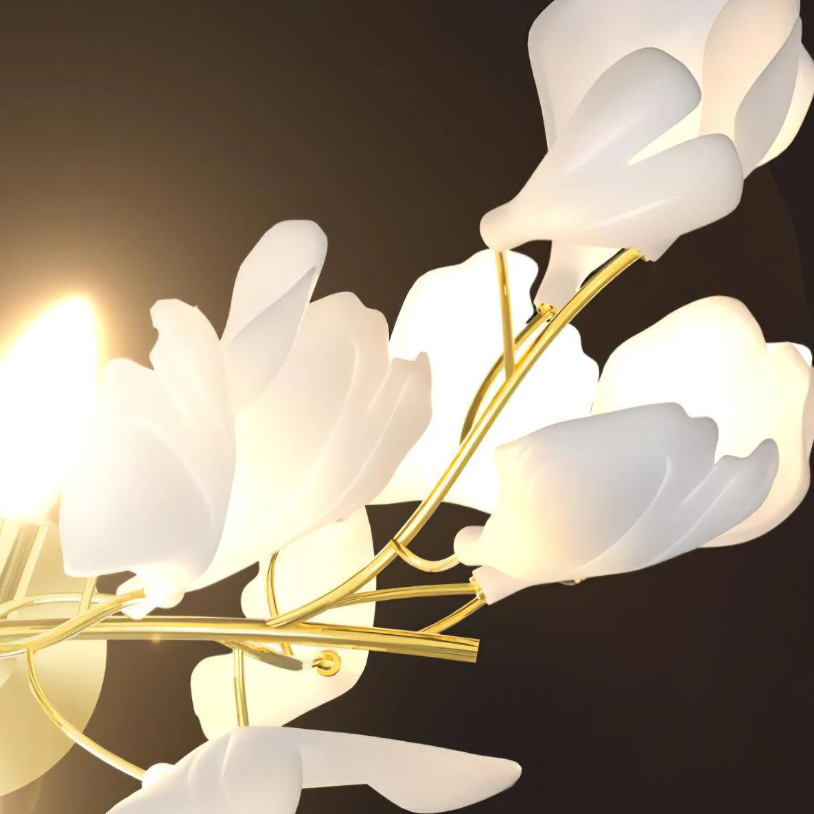 Gingko Flowers Wall Lamp - Image 13