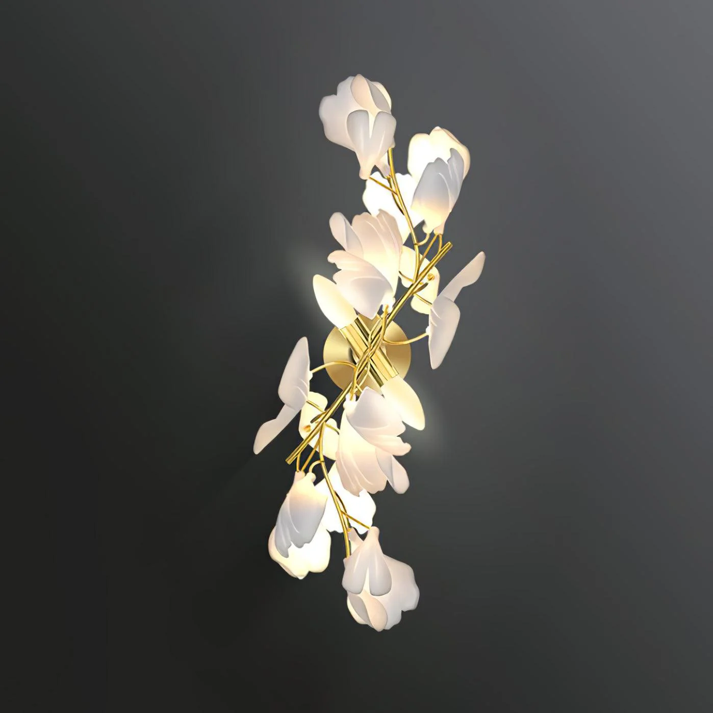 Gingko Flowers Wall Lamp - Image 17