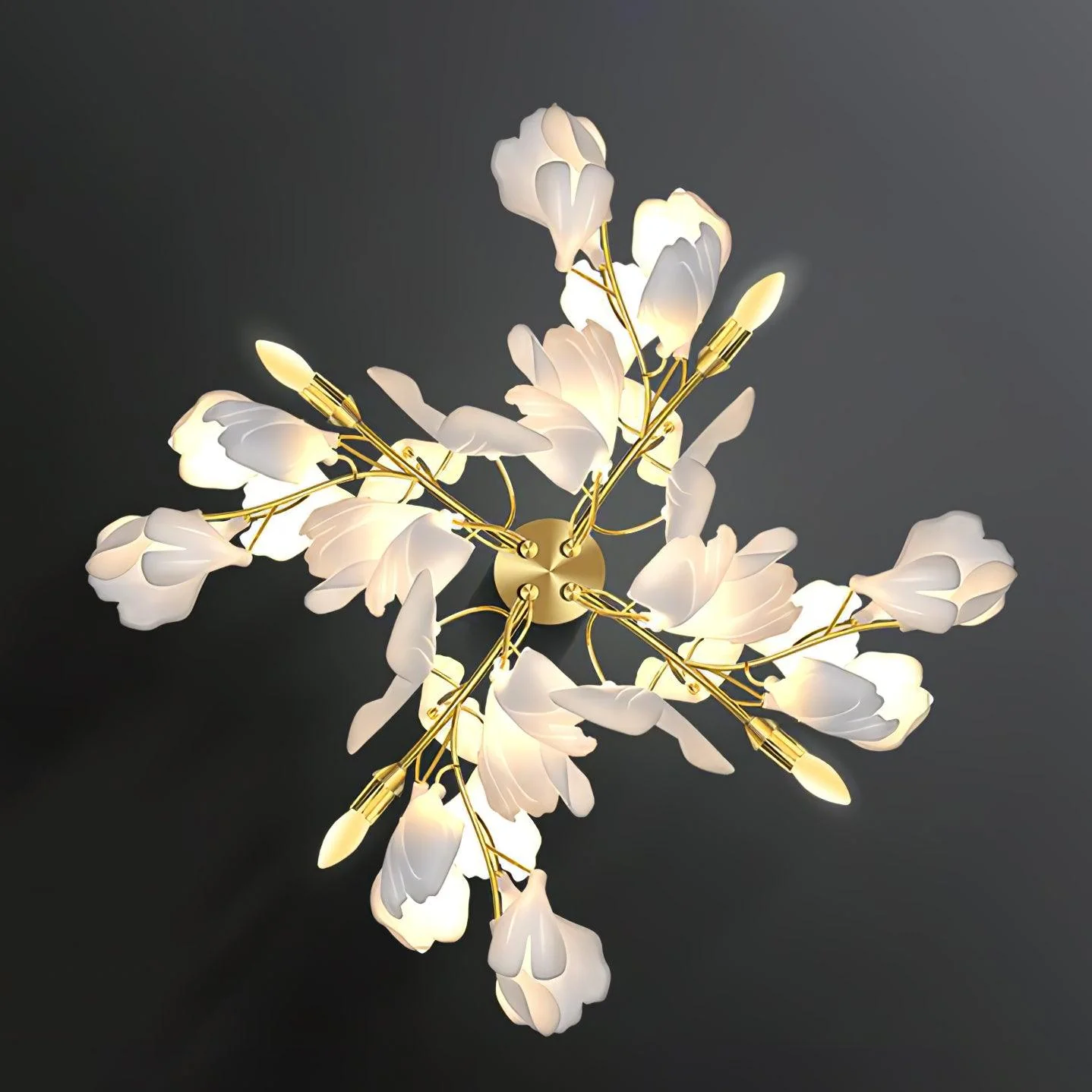 Gingko Flowers Wall Lamp - Image 2