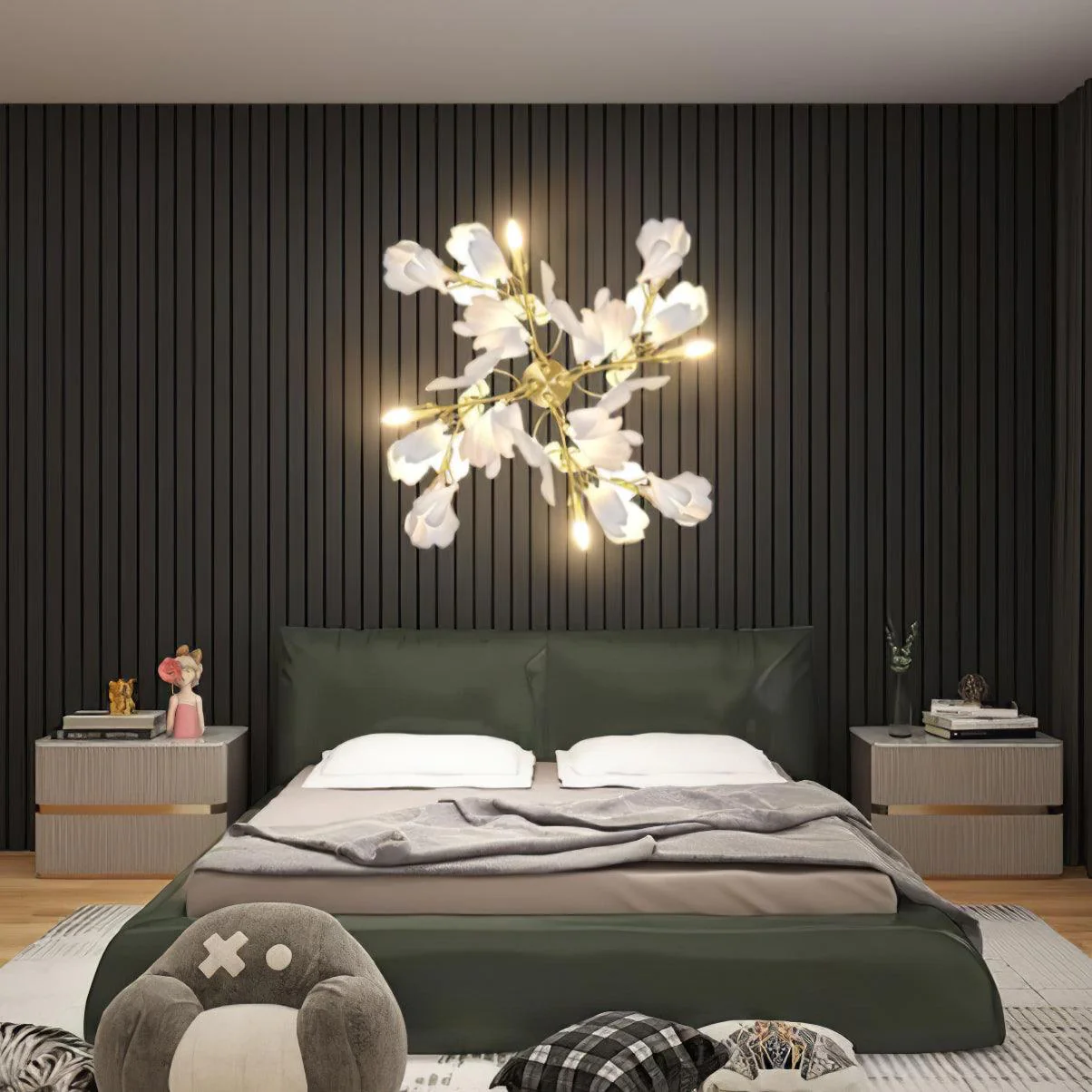 Gingko Flowers Wall Lamp - Image 3