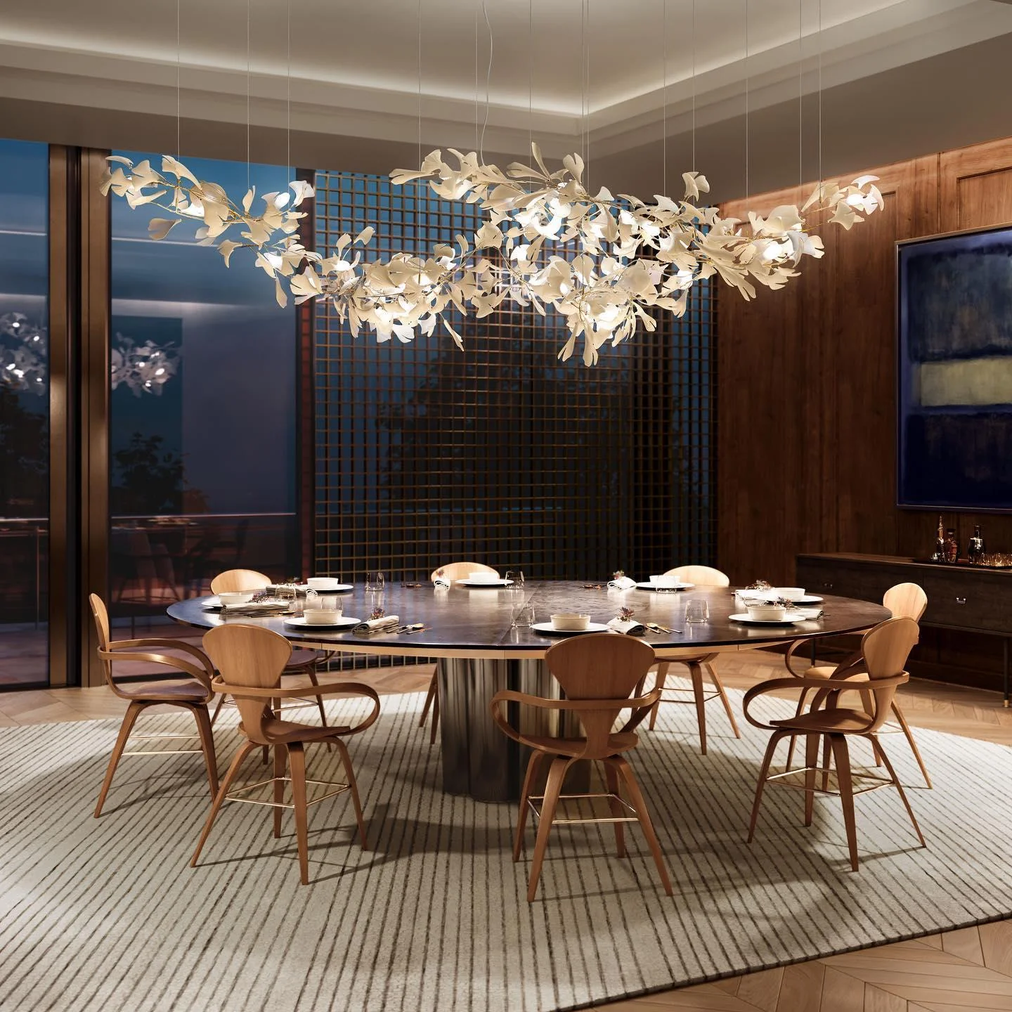 Gingko Chandelier A - Image 25