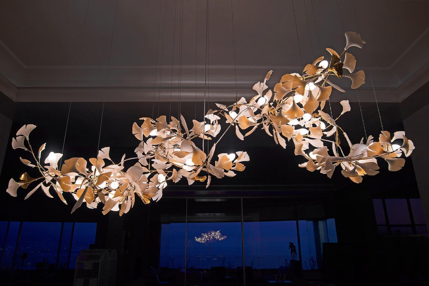 Gingko Chandelier A - Image 44