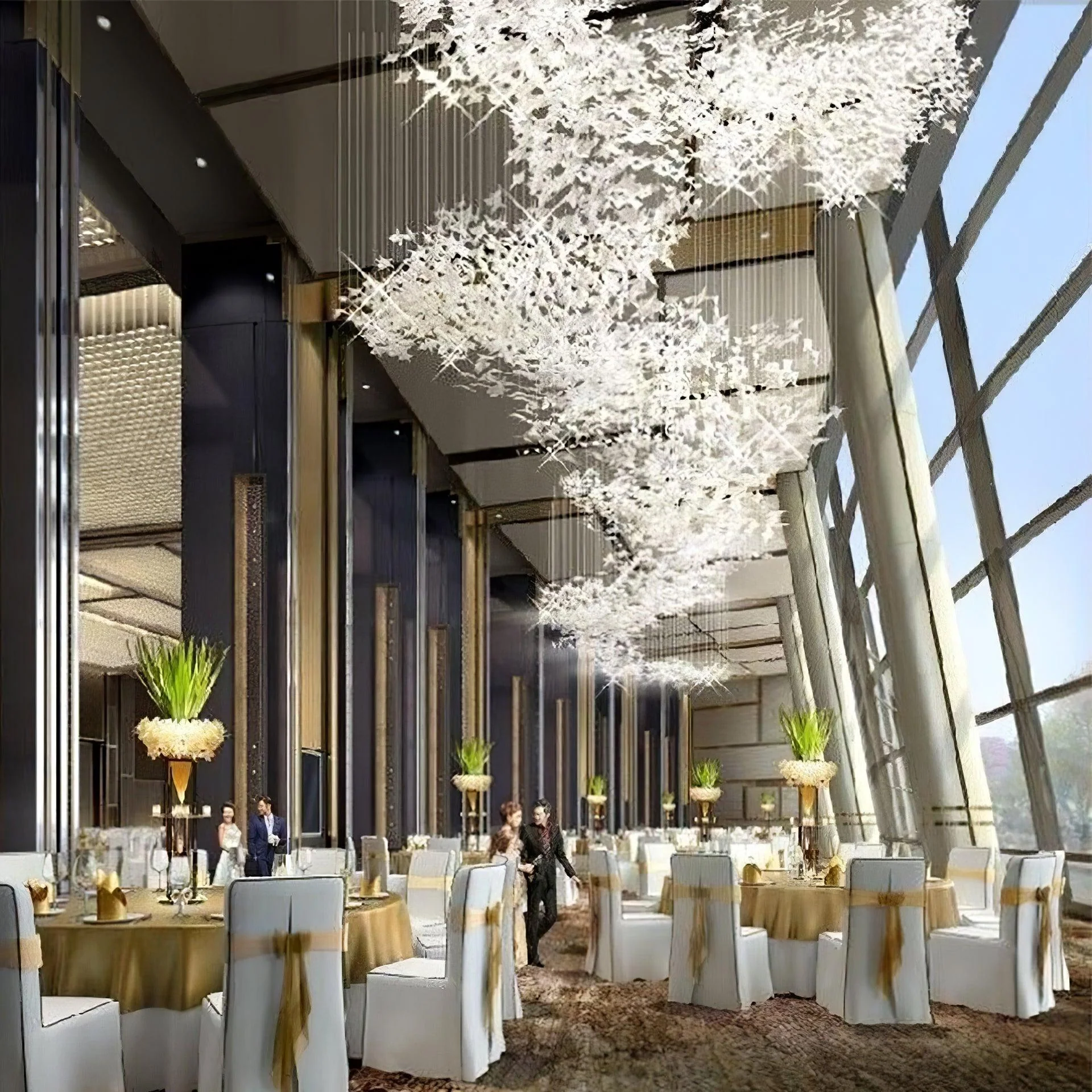 Gingko Chandelier C - Image 15