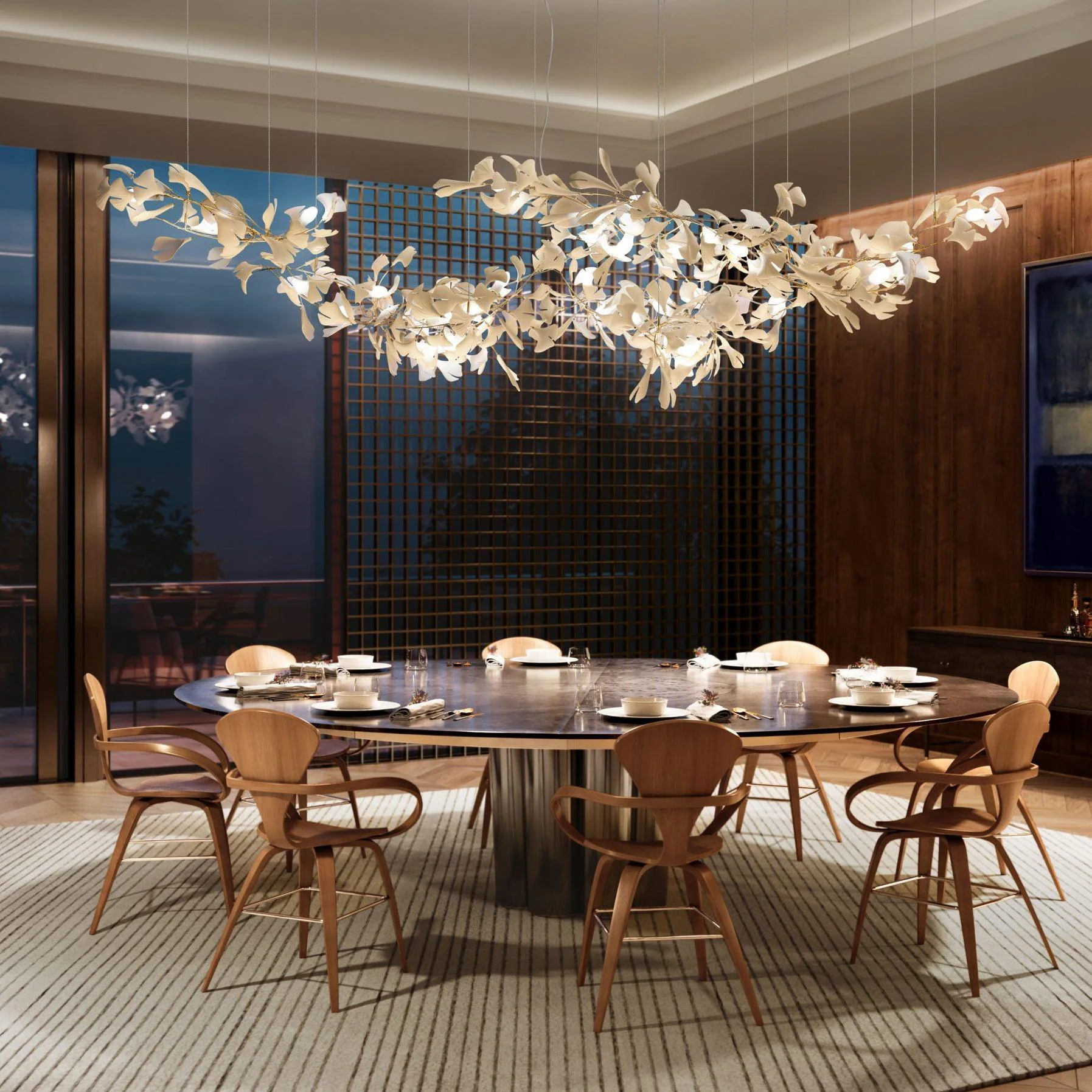 Gingko Chandelier C - Image 23