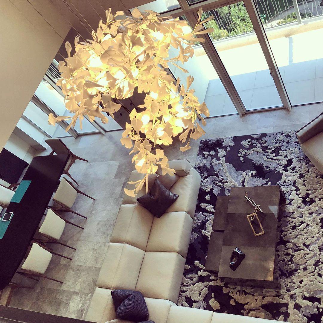Gingko Chandelier E - Image 14