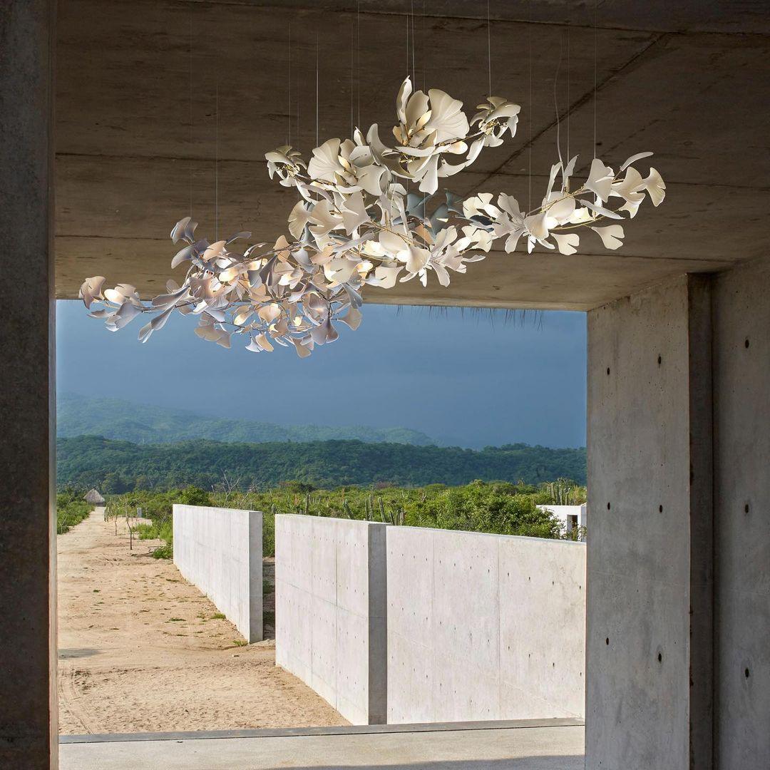 Gingko Chandelier E - Image 15