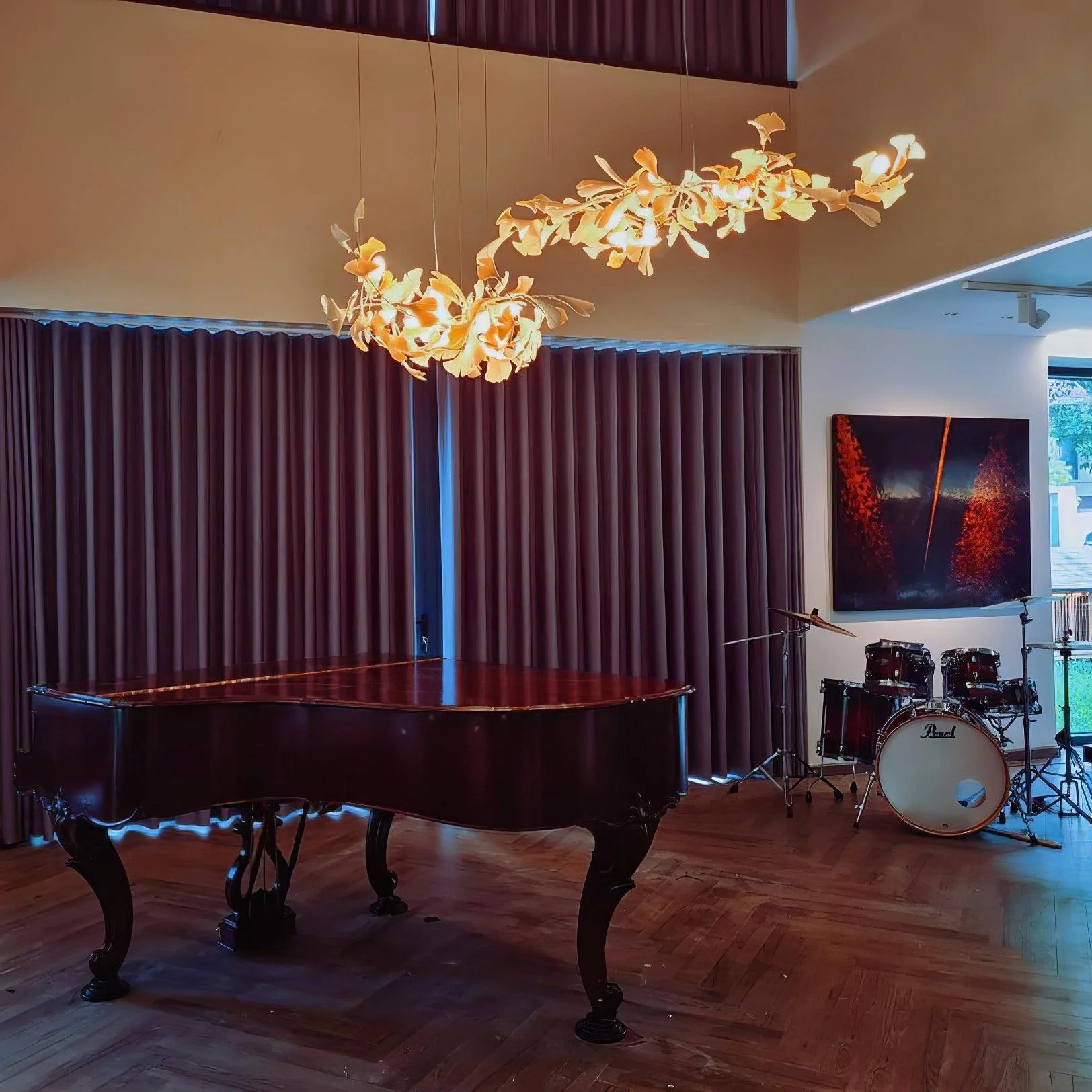 Gingko Chandelier E - Image 20