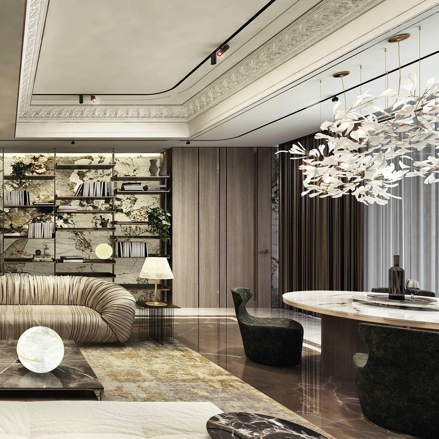 Gingko Chandelier E - Image 26