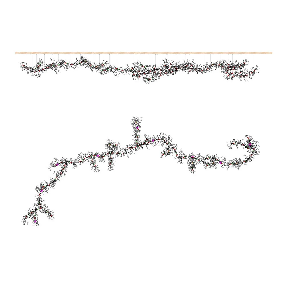 Gingko Chandelier E - Image 47