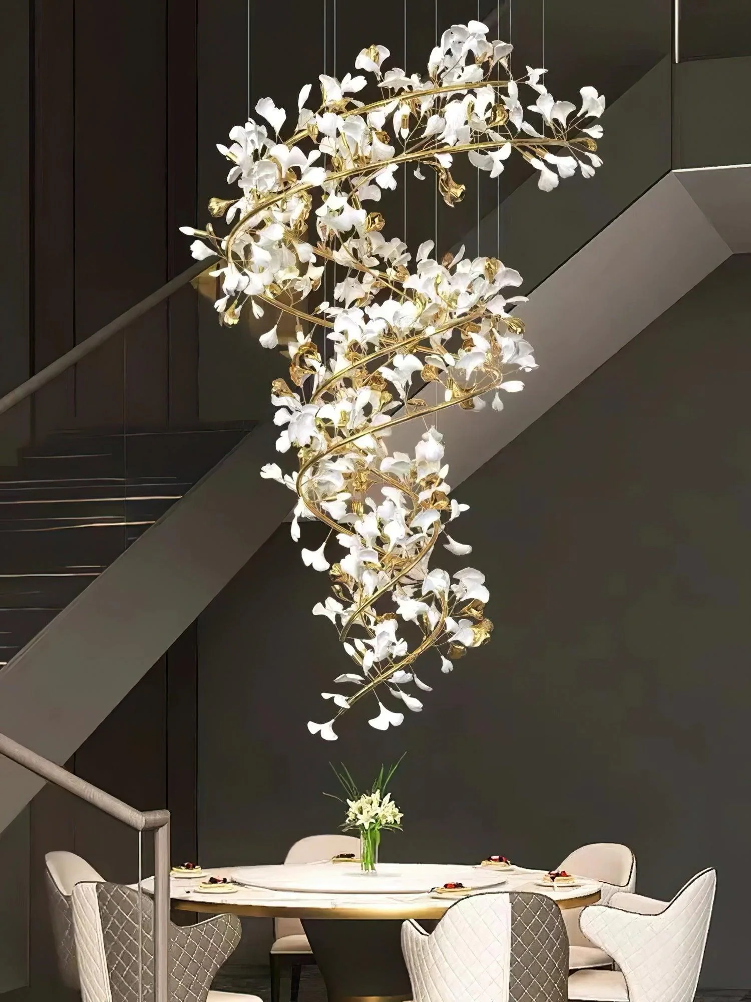 Gingko Chandelier F - Image 24