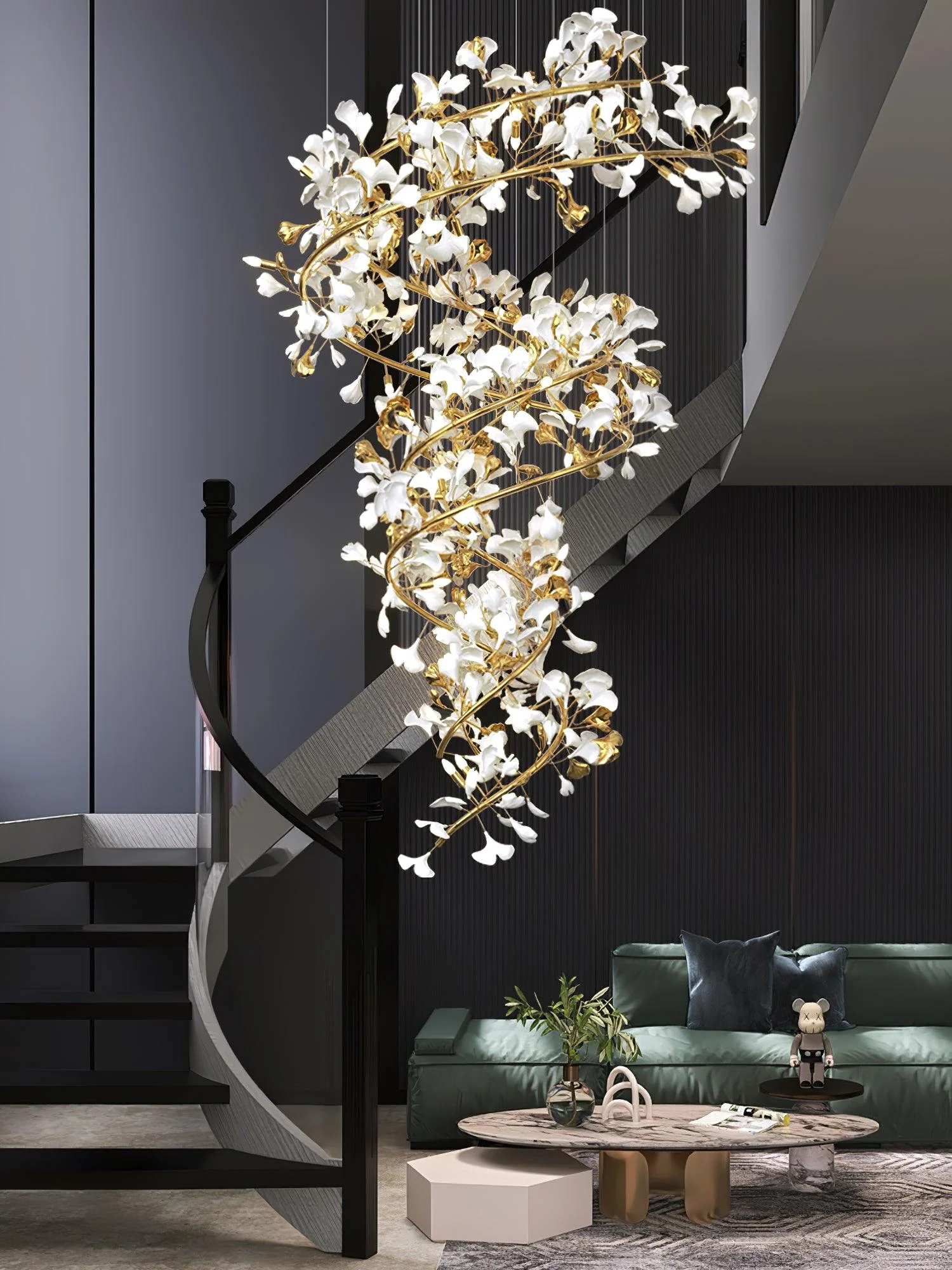 Gingko Chandelier Q - Image 10