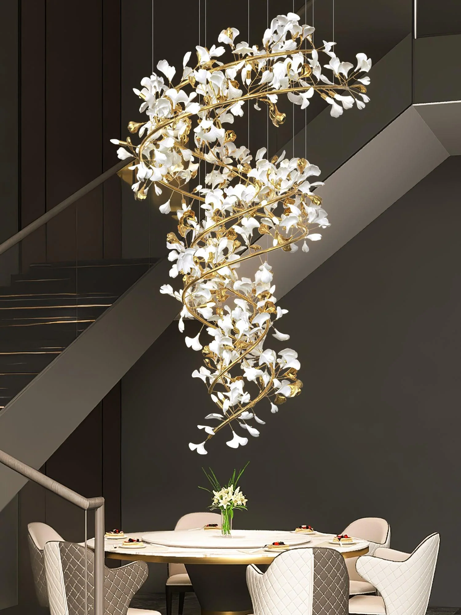 Gingko Chandelier Q - Image 11