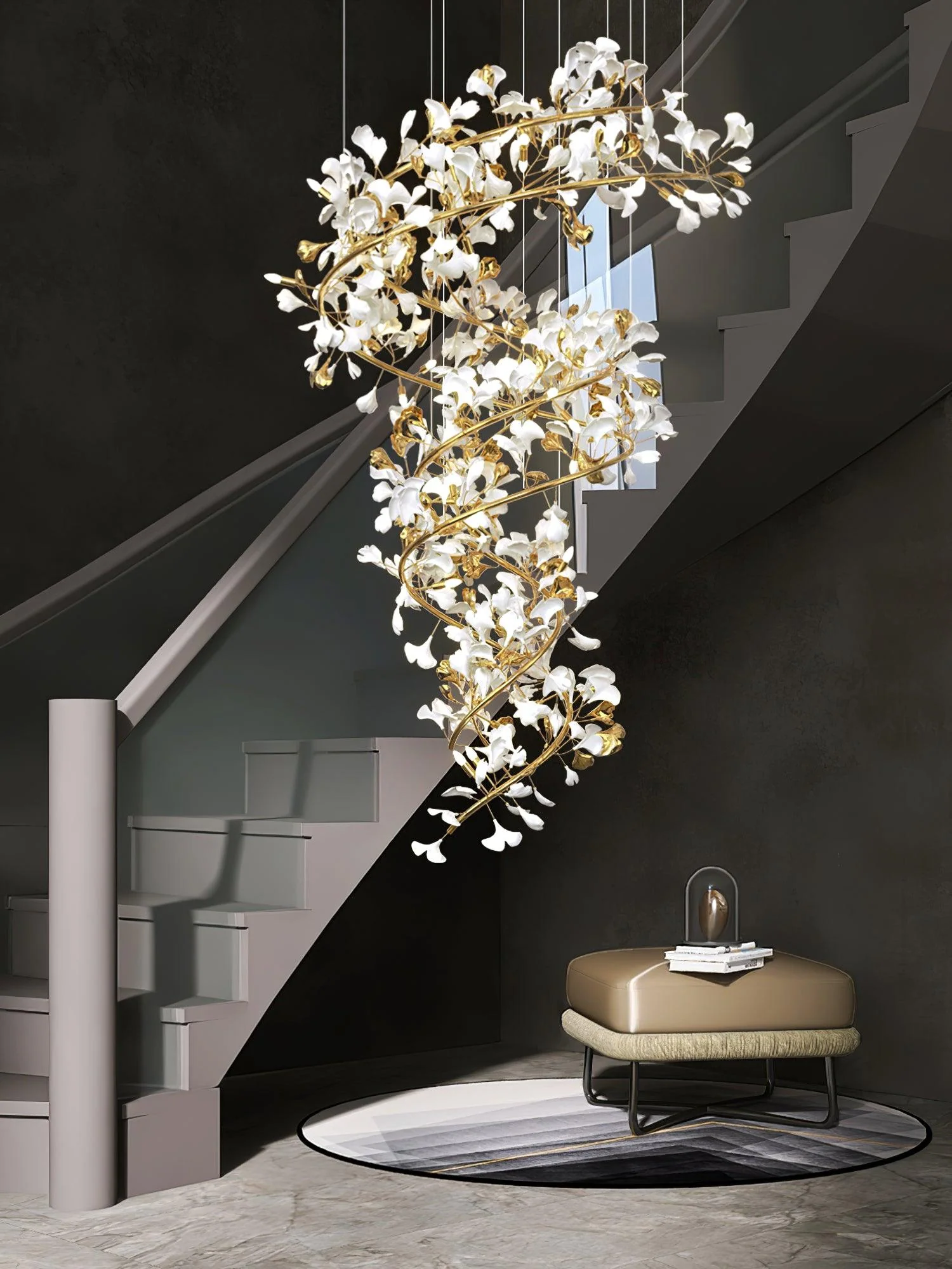 Gingko Chandelier Q - Image 7