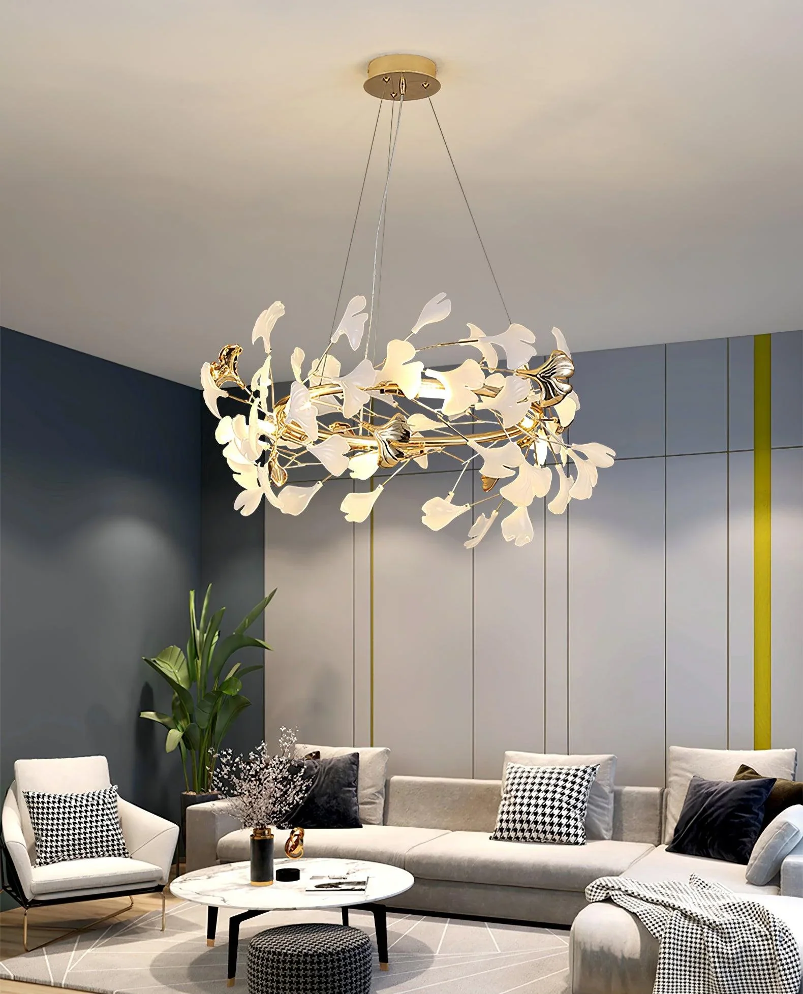 Gingko Chandelier U - Image 20