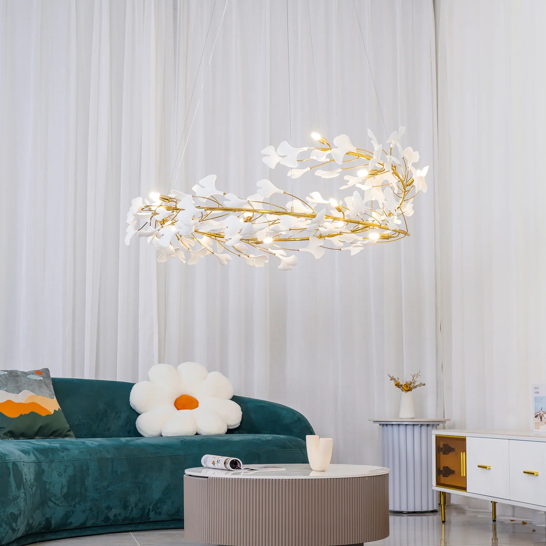 Gingko Chandelier U - Image 9