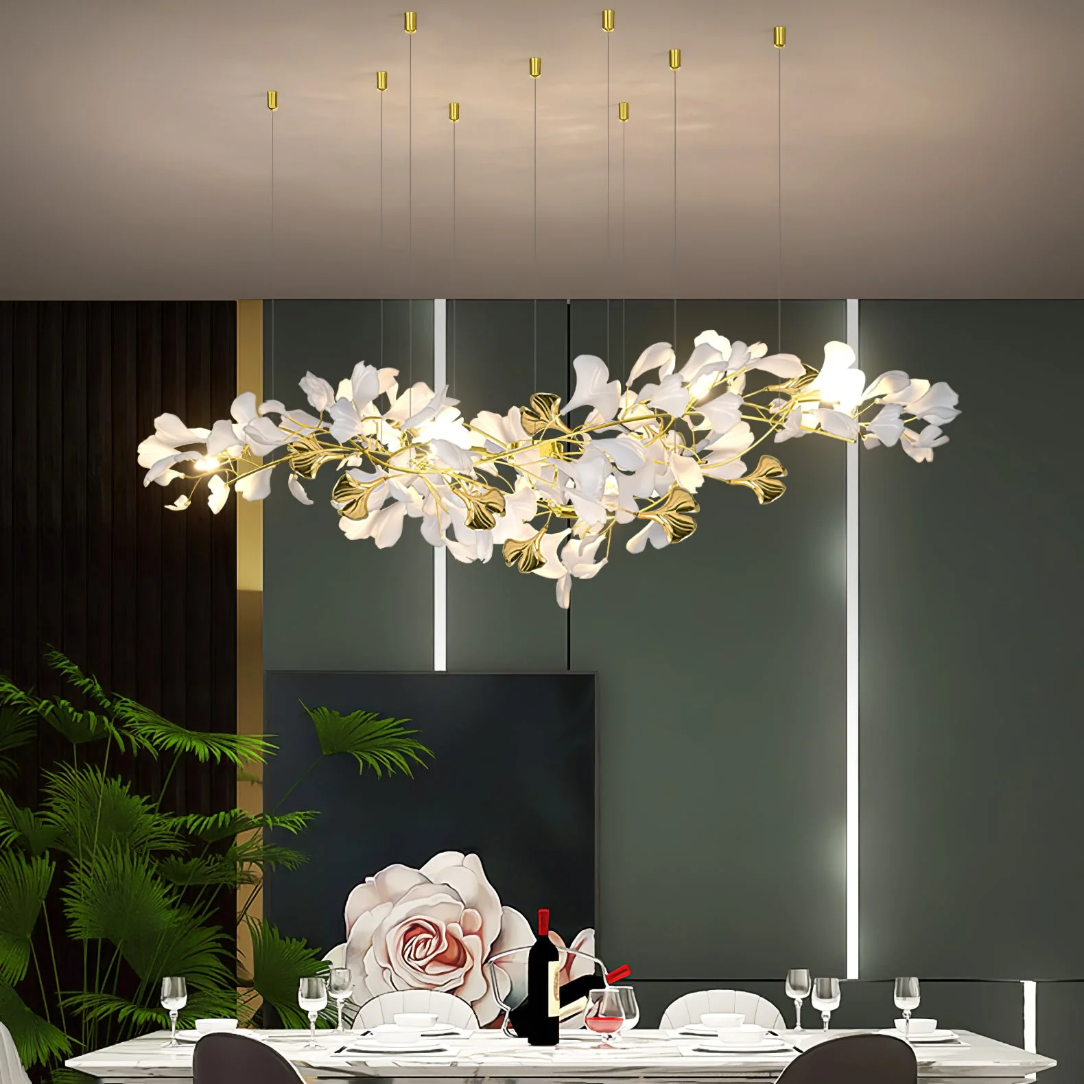 Gingko Chandelier Z - Image 17