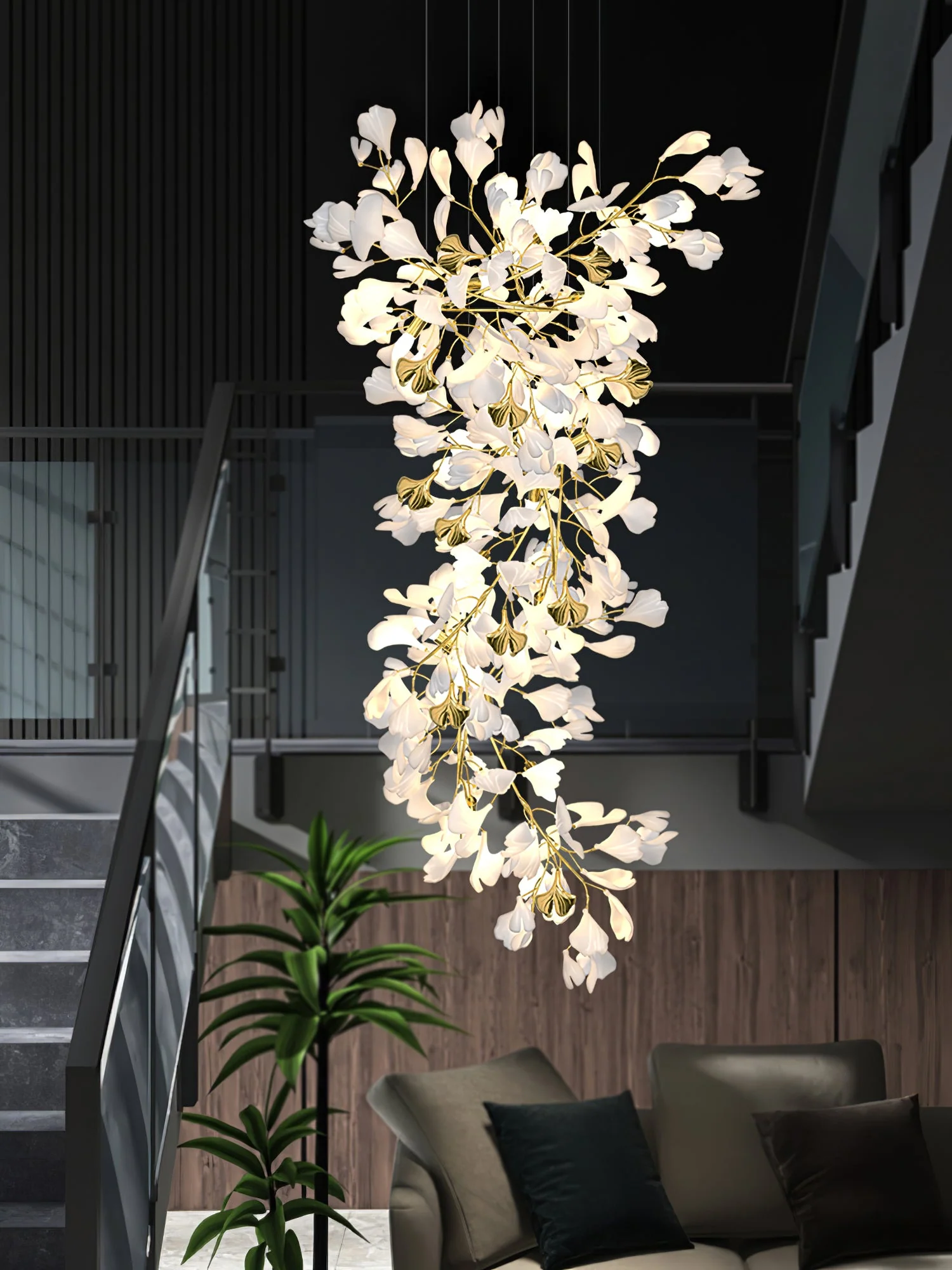 Gingko Chandelier Z - Image 23