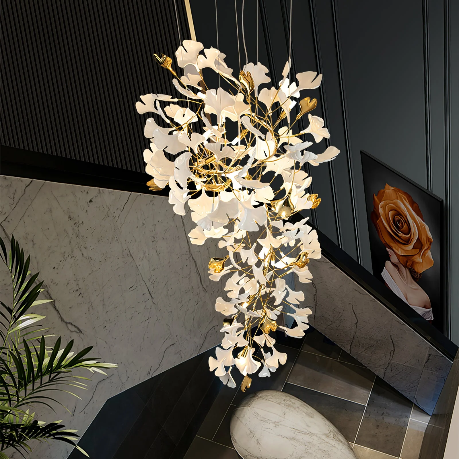 Gingko Chandelier Z - Image 3