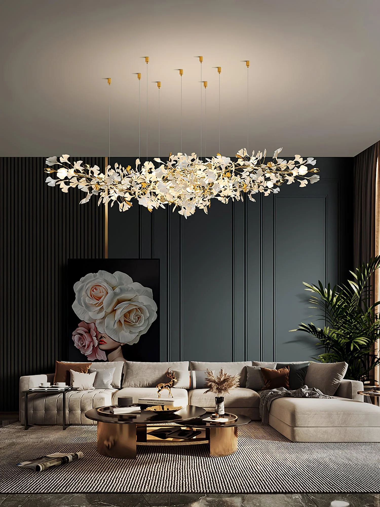 Gingko Chandelier Z - Image 31