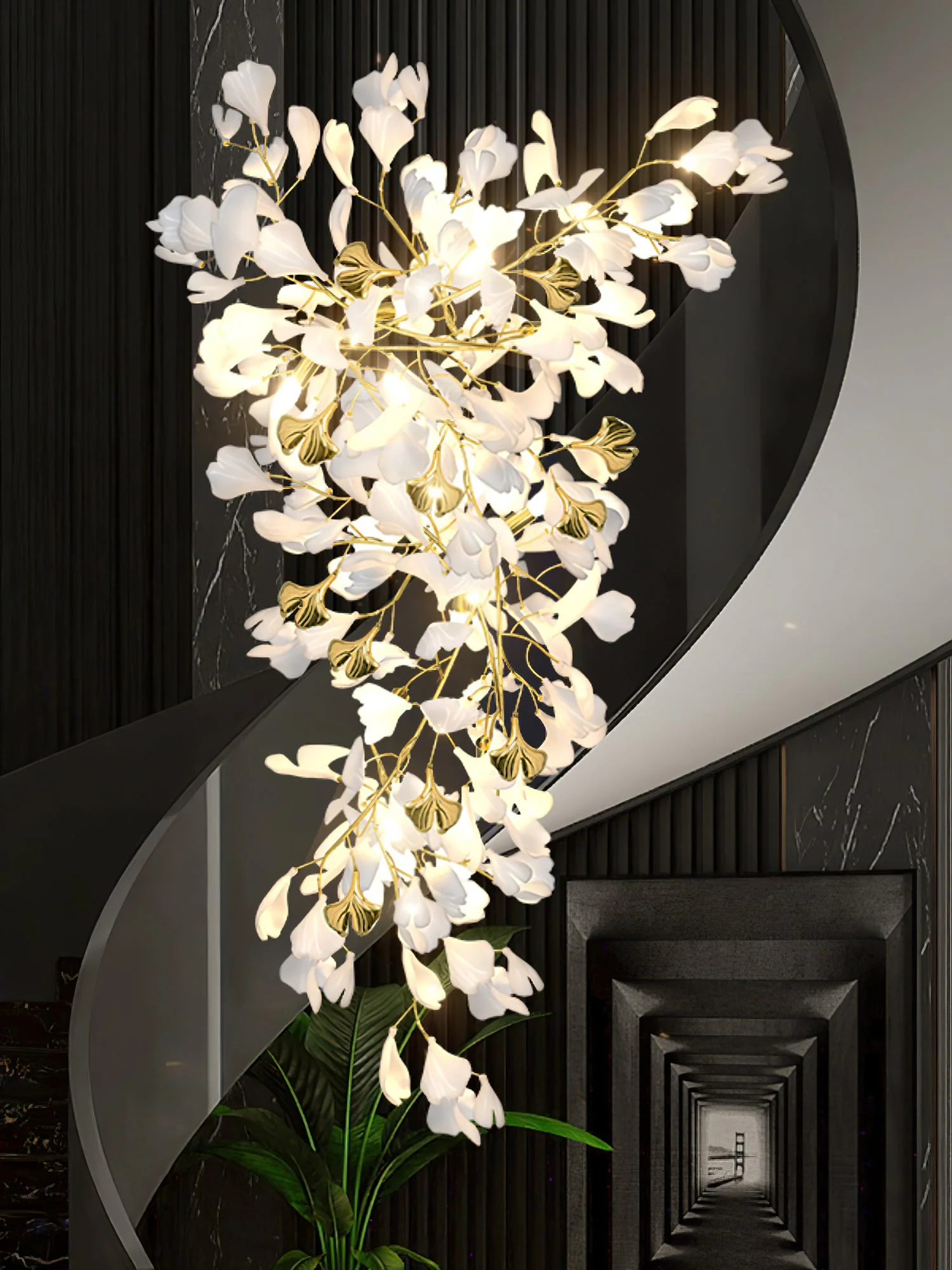 Gingko Chandelier Z - Image 55