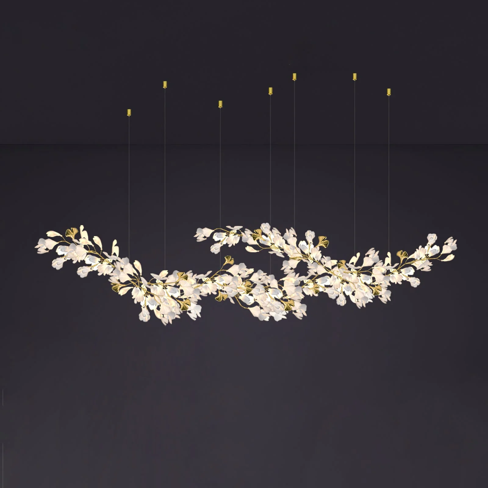 Gingko Chandelier Z - Image 85