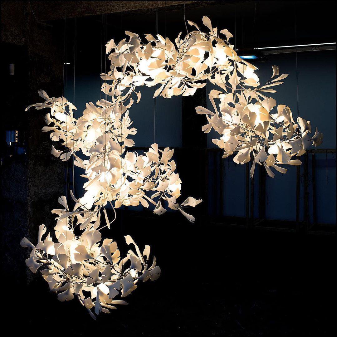 Gingko Combination Chandelier - Image 10