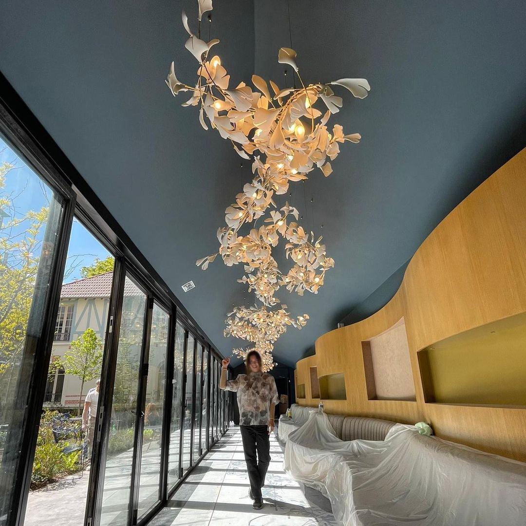 Gingko Combination Chandelier - Image 12