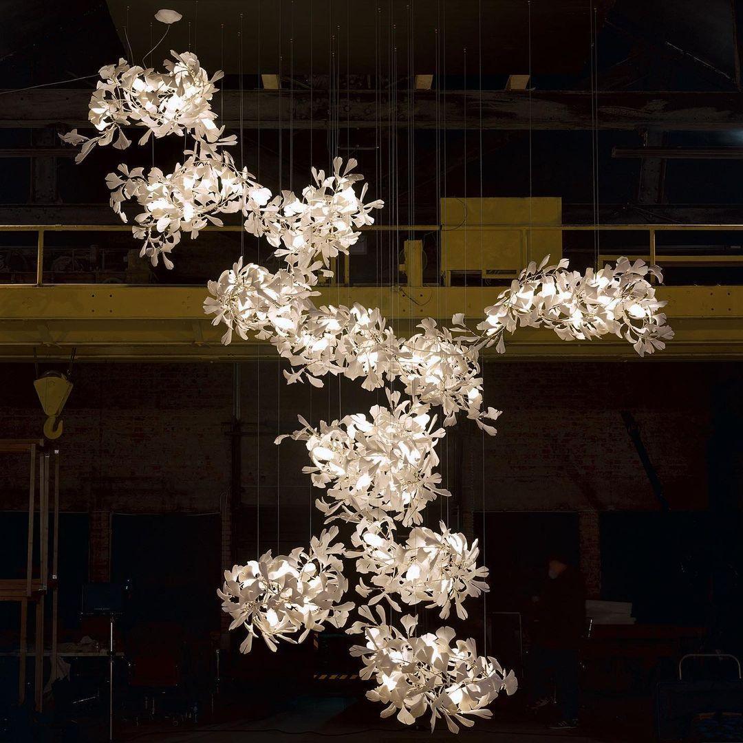 Gingko Combination Chandelier - Image 16