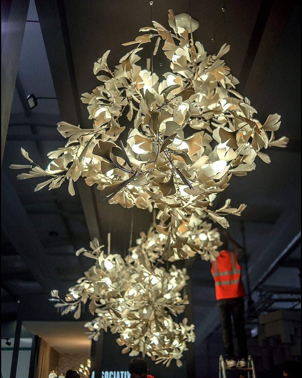 Gingko Combination Chandelier - Image 17