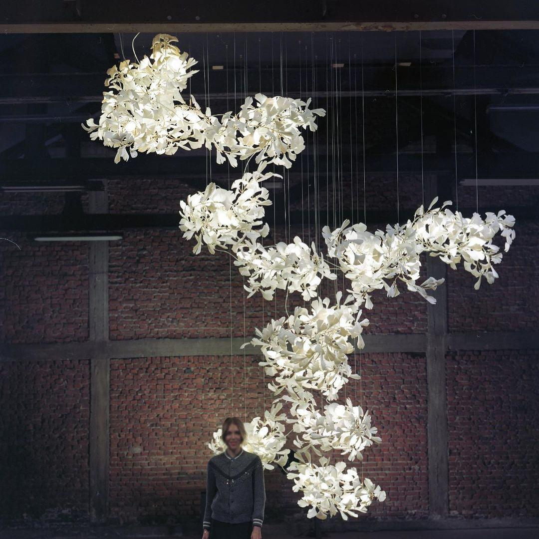 Gingko Combination Chandelier - Image 3