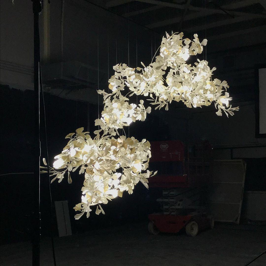 Gingko Combination Chandelier - Image 5