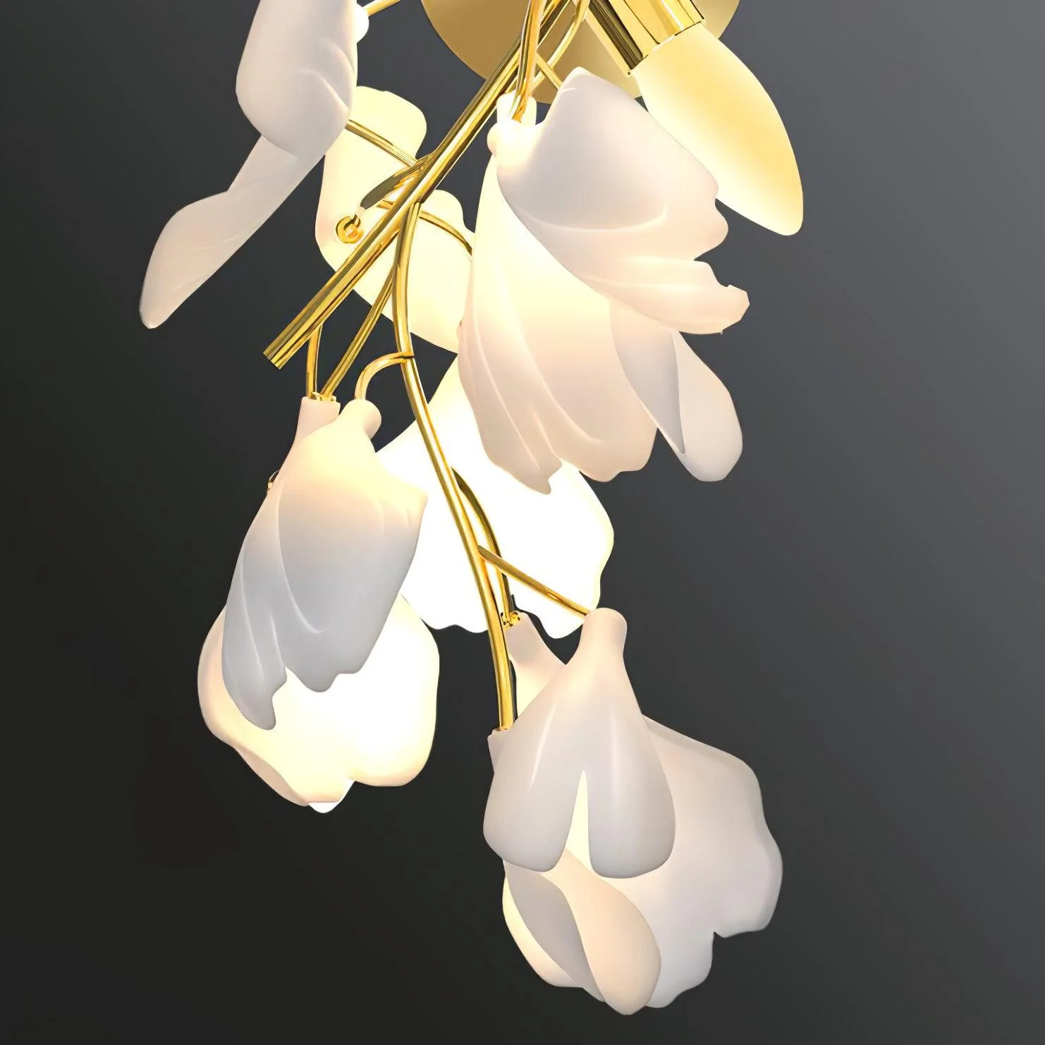 Gingko Flowers Plug-in Wall Lamp - Image 11
