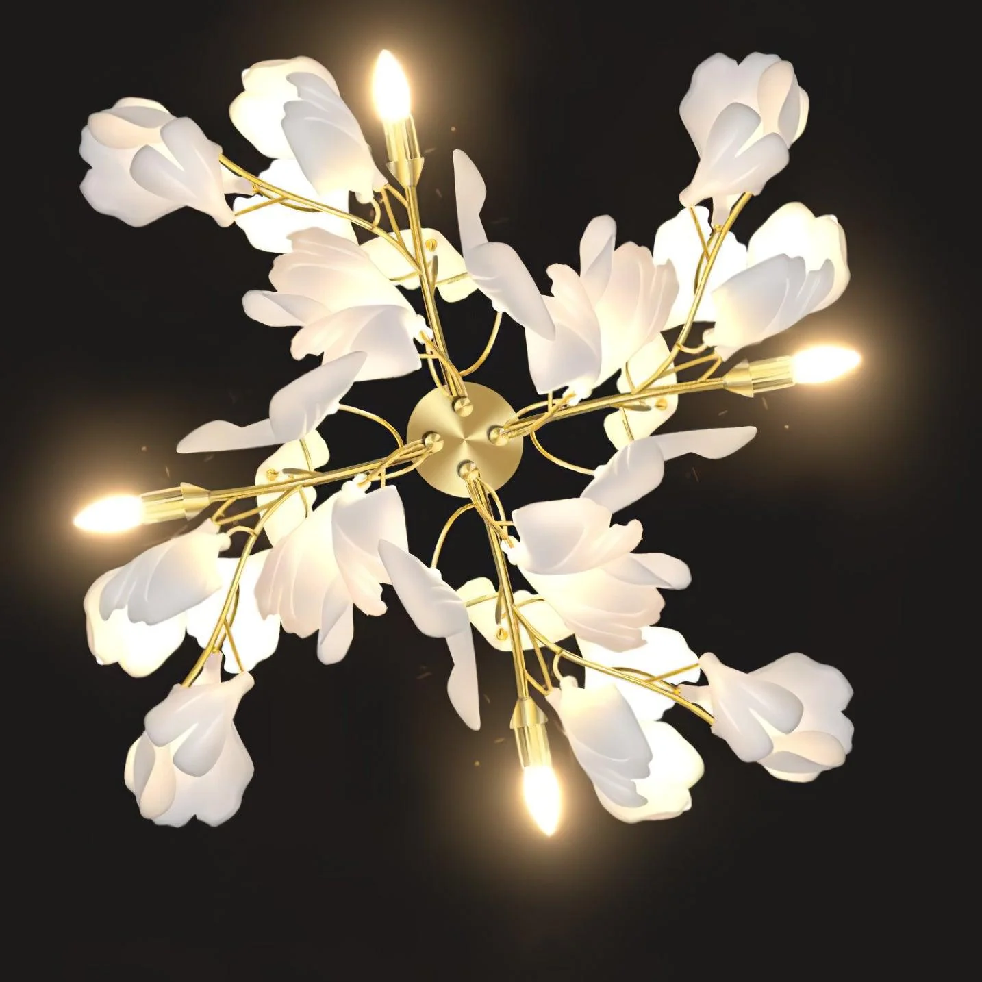 Gingko Flowers Plug-in Wall Lamp - Image 14