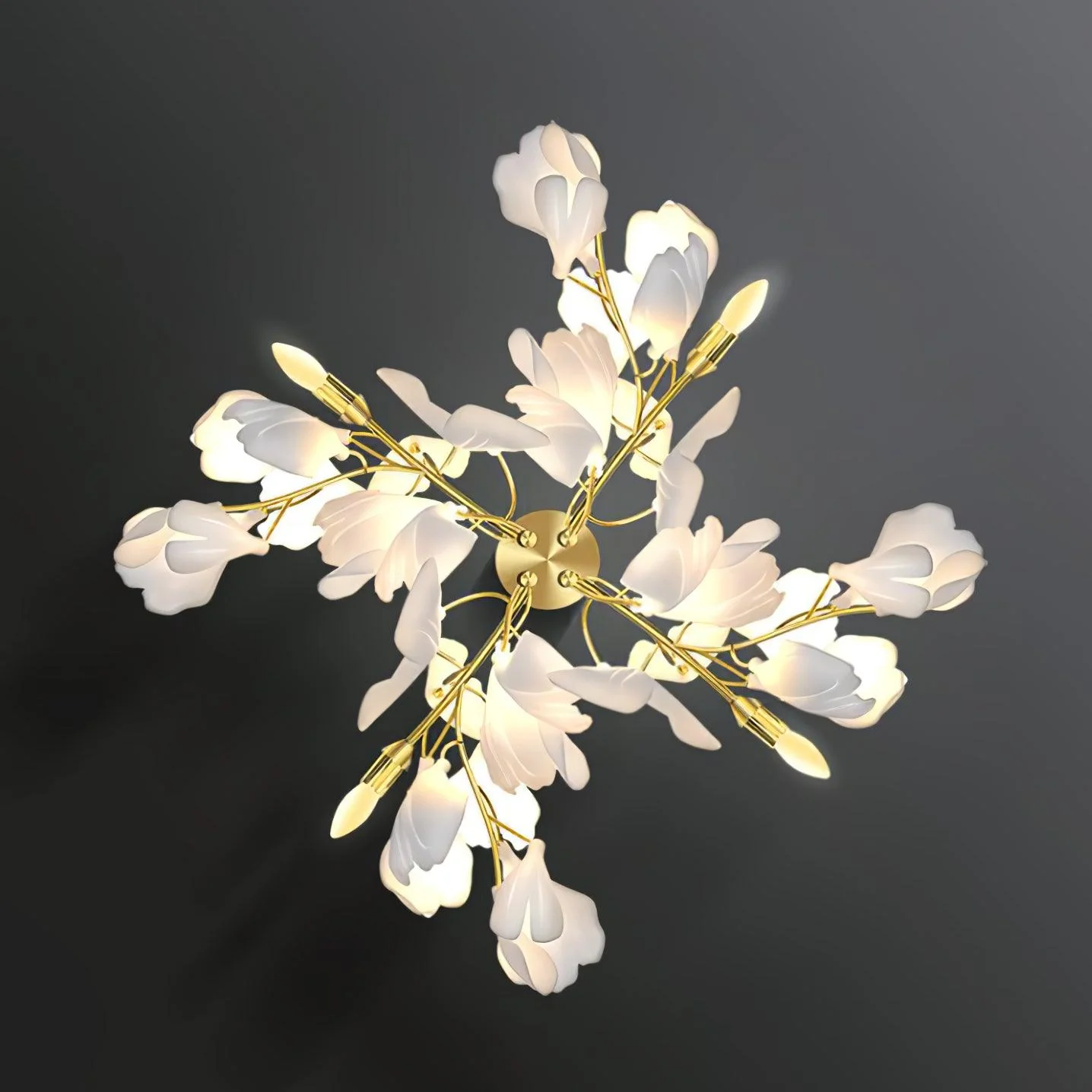 Gingko Flowers Plug-in Wall Lamp - Image 22