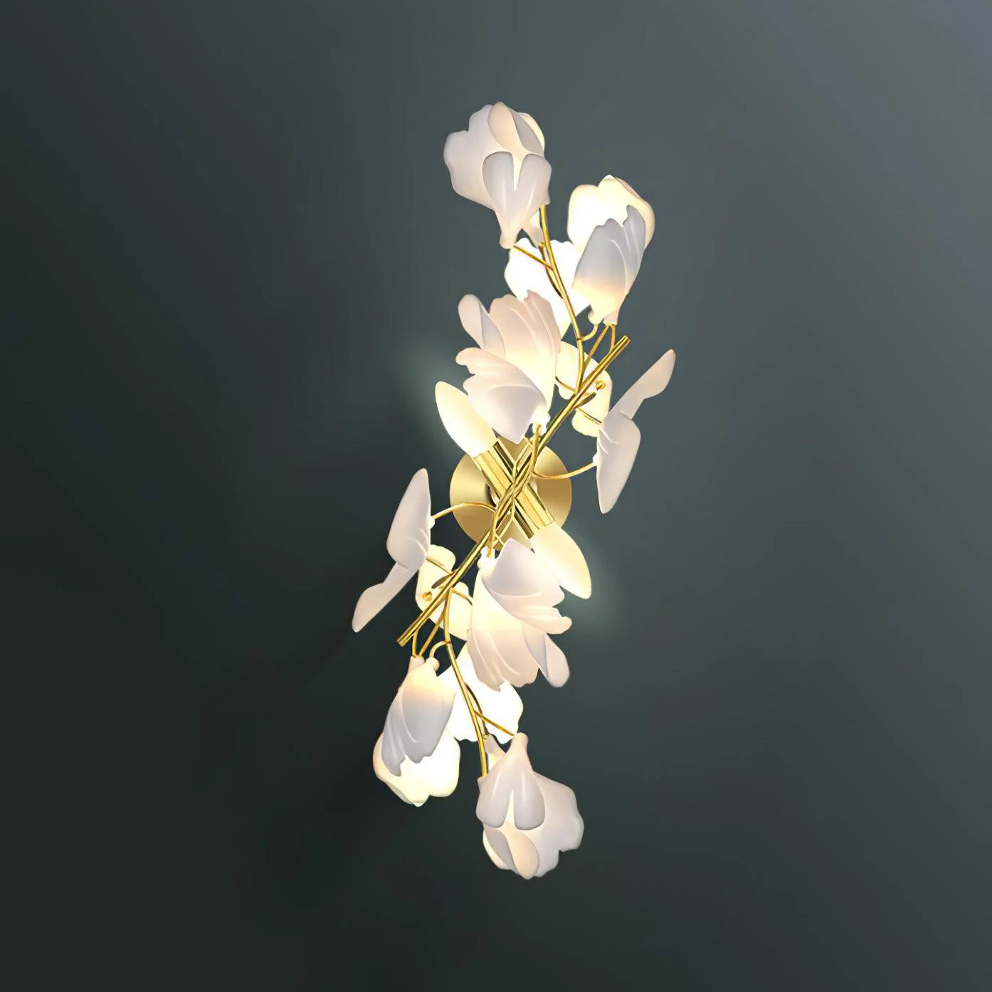 Gingko Flowers Plug-in Wall Lamp - Image 9