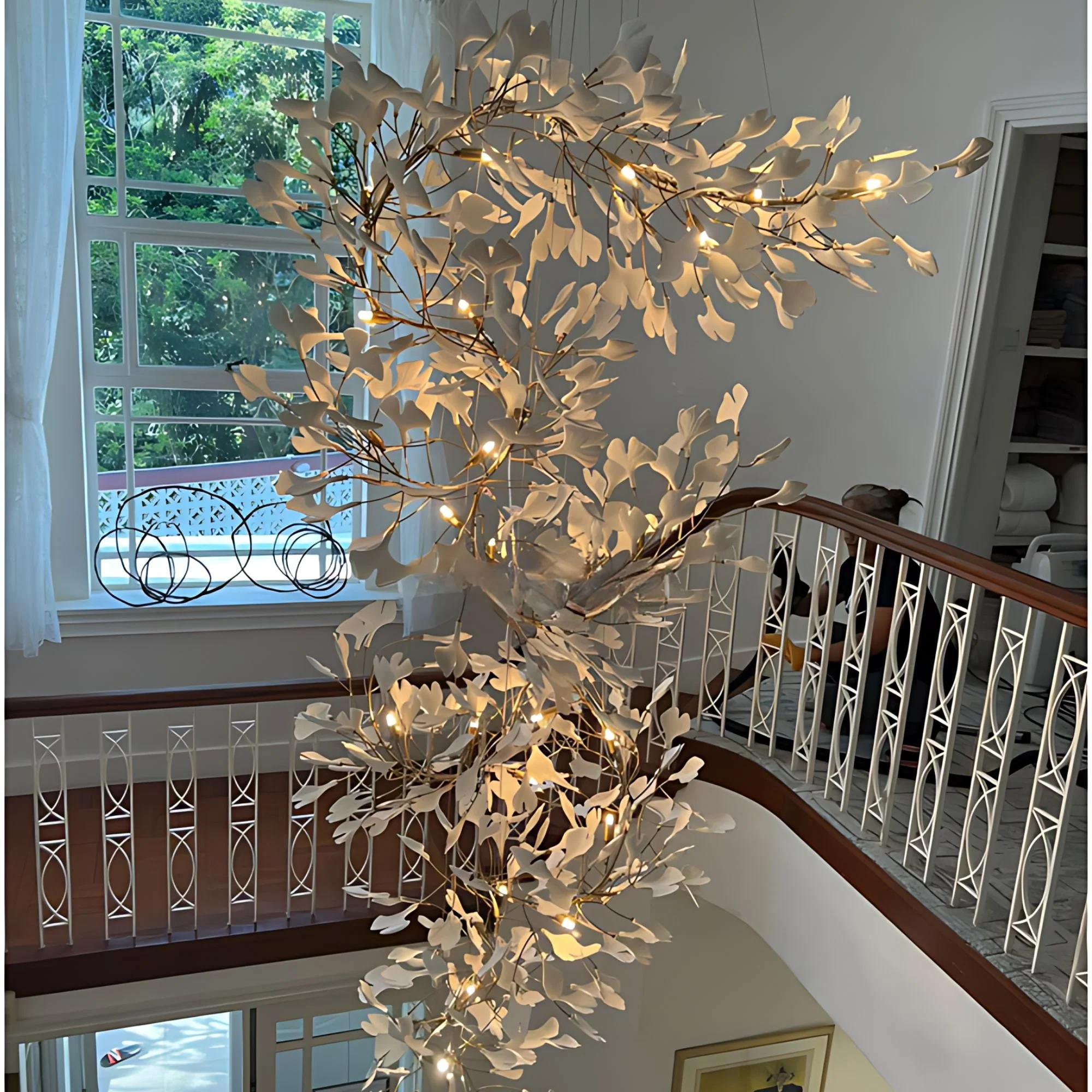 Ginkgo Grand Chandelier - Image 10