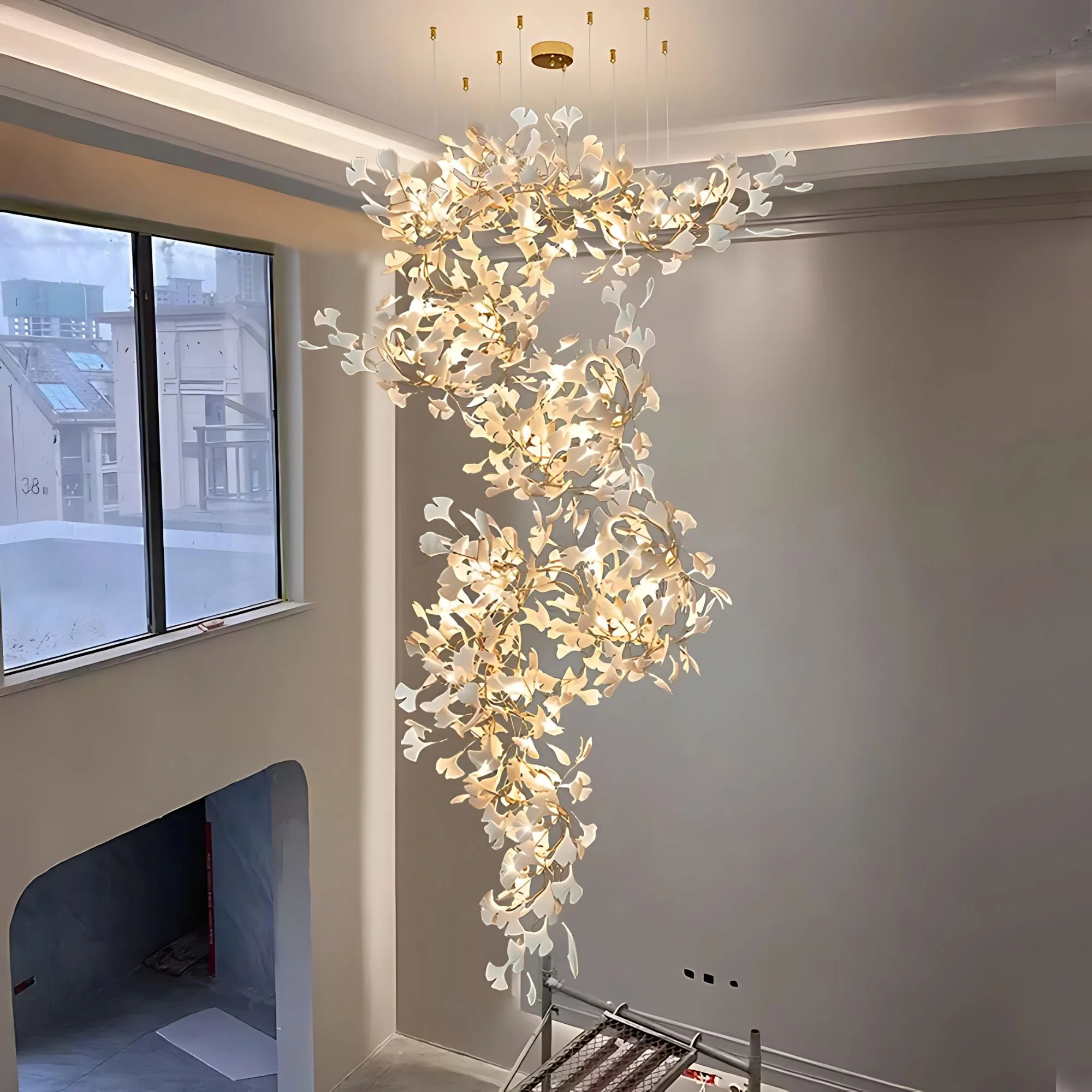 Ginkgo Grand Chandelier - Image 6